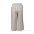 Cotton Linen Pants Loose Casual Solid Color